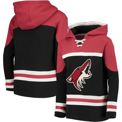 Fanatics dětská mikina Arizona Coyotes Asset Lace-Up Pullover Hoodie