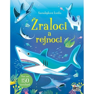 Jiri Models samolepkový sešit žraloci a rejnoci 4176-2