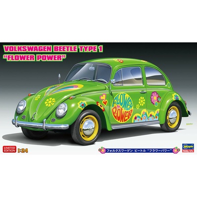Hasegawa Volkswagen Beetle Type 1 Flower Power 1:24
