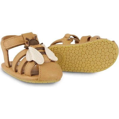 Donsje Бебешки кожени сандали Donsje Duni Sky Sandals Bee (1040001)