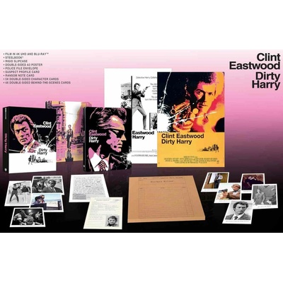 Drsný Harry Limited Collectors Edition Steelbook 4K Ultra HD + BD