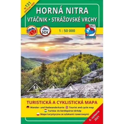 Horná Nitra - Vtáčnik - Strážovské vrchy 1:50 000