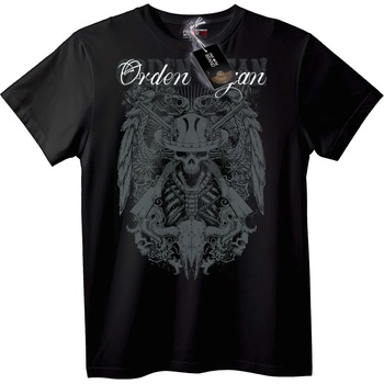 NOONEBRAND Тениска Orden Gan с череп - 5XL, White