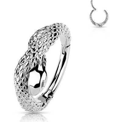 Šperky4U piercing kruh segment had K01062ST-1210
