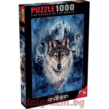 Image 1 of Anatolian Пъзел anatolian 1079 - 1000 части - Глутница вълци (p1079)