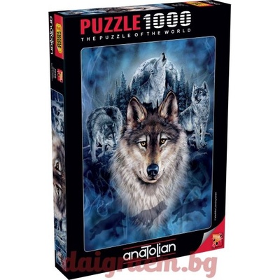 Anatolian Пъзел anatolian 1079 - 1000 части - Глутница вълци (p1079)