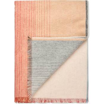 Elvang Carte Postale одеяло 130 x 200 см, червено-сиво (70015-RG)