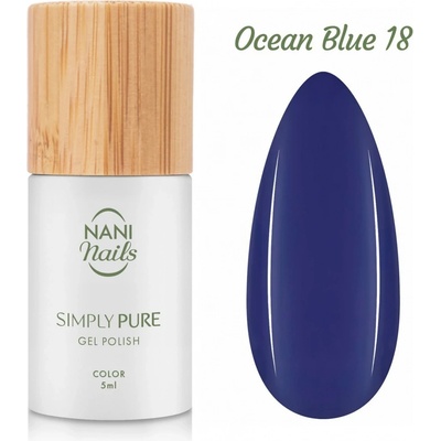 NANI gel lak Simply Pure Ocean Blue 5 ml – Zboží Mobilmania