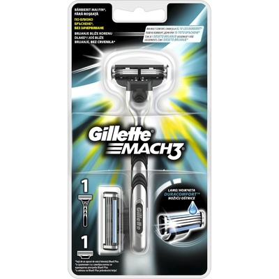 Gillette Mach 3 Самобръсначка, с 2 сменяеми ножчета
