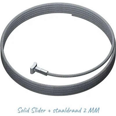 Artiteq Závěsné lanko Solid Slider Velikost: 200 cm, Závěsná lanka: ocelové lanko