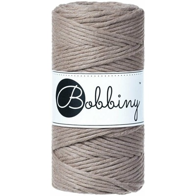 Bobbiny Macrame Cord 3 mm 100 m Coffee юта (MS-E031)