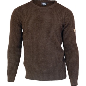 Ivanhoe of Sweden Мъжки вълнен пуловер Ivanhoe of Sweden NLS Petal Male Wool jumper - Coffee Bean - размер XL (005-4952-0314)