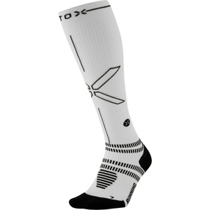 STOX Energy Socks Мъжки чорапи за бягане STOX Energy Socks Running Socks - White / Black - размер 40-43 (EU) (207-2110-0312)