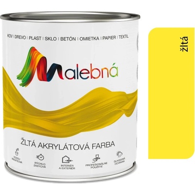 Chemolak Malebna 0,7L 0612 žltá