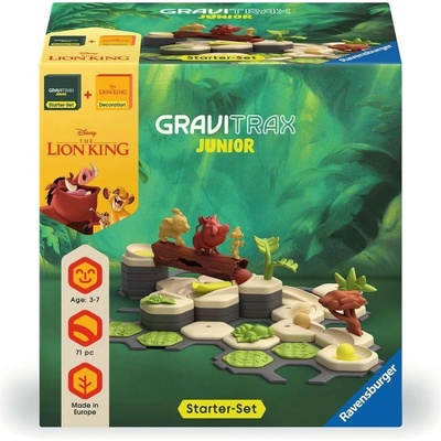 Ravensburger Логическа игра Ravensburger GraviTrax Junior Lion King Bundle (73437)