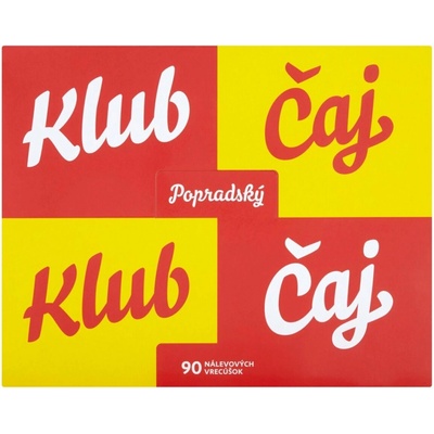 Popradský Čierny čaj Klub 135 g