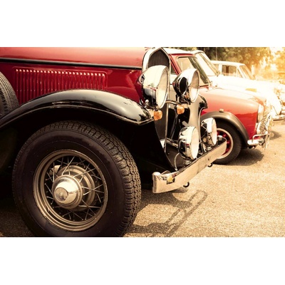 DIMEX ART Флизелинов фототапет детайл на ретро автомобил 375 x 250 см