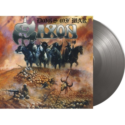 Saxon - Dogs Of War (Limited Edition) (Silver Coloured) (LP) (8719262039728)