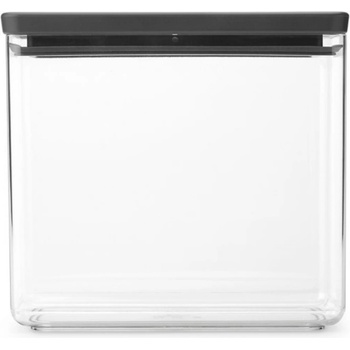 Brabantia Кутия за съхранение Brabantia Tasty+ Stackable 1008875, 3.5 л, Силиконово уплътнение, Без BPA, Тъмносив (1008875)