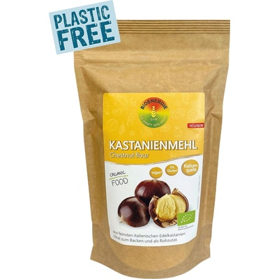 Bioenergie Био кестеново брашно - 250 г био хартиена торбичка