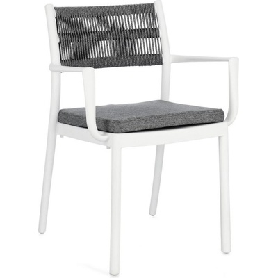 Bizzotto Alvin СТОЛ И ВЪЗГЛАВНИЦА - БЯЛ/ТЪМНО СИВО (0650008)