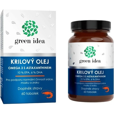 Green Idea Krilový olej 60 kapslí