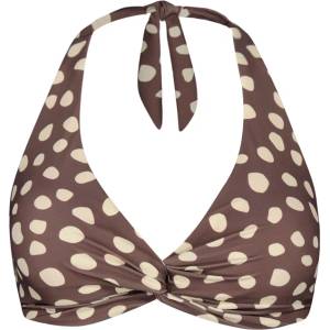 Barts Дамско бикини горнище Barts Women's Dauna Cross Halter Bikini top - Coffee - размер 44 (EU) (150-6450-0115)