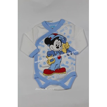 Image 1 of БЕЙБ ФЕШЪН ЕООД Боди с дълъг ръкав за момче, 56