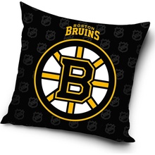 TipTrade Velurový Polštář NHL Boston Bruins 40x40