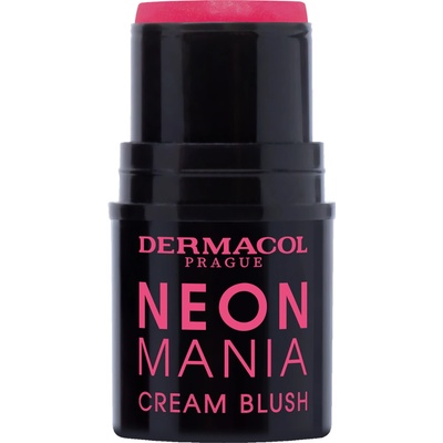 Dermacol Neon Mania krémová lícenka 1 Pink 5,2 g
