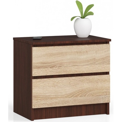 Ak furniture Kuba 60 cm 2 šuplíky