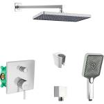SANITINO - Душ гарнитура Hansgrohe със смесител и скрито тяло, аксесоари kielle, хром SANI21HKK007 (SANI21HKK007)