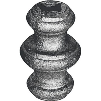 PSG Ozdobný návlek pre kovaný plot, bránu a zábradlie 41.004, 67x45 mm, otvor 14,5 x 14,5 mm