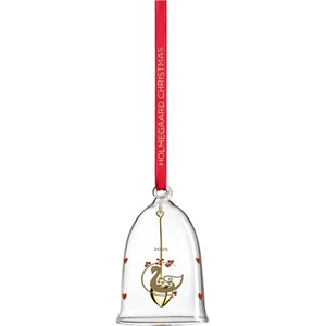 Holmegaard Стъклена коледна украса ø 5, 5 cm Ann-Sofi Romme Annual Christmas Bell 2025 - Holmegaard (4800586)