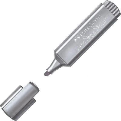 Faber-Castell Текст маркер 1546, металик, сребрист (1010100066)
