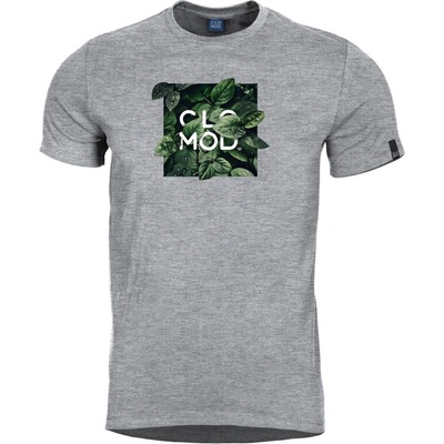 CloMod Къса тениска "Leaves", Меланж (C090012-LE-16)