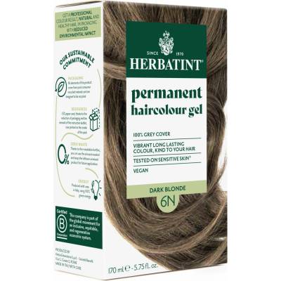 Herbatint barva na vlasy tmavá blond 6N