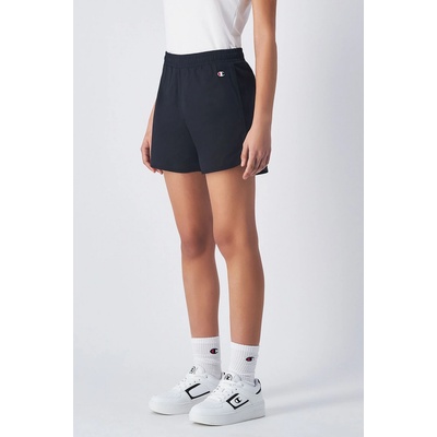 Champion dámske kraťasy stretch cotton shorts 117194 KK001 čierna