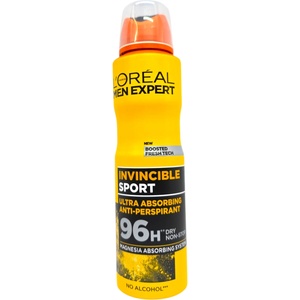 L'Oréal дезодорант за мъже, Invincible sport, 150мл