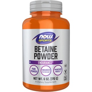 NOW Betaine Powder | Endurance [170 грама]
