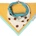 Kiki Bibs Комплект бебешки бандани Kiki Bibs - Biscuits Boy, 3 броя (287)