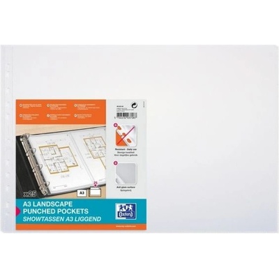 Oxford Obal prospektový na šířku A3 25 ks – Zbozi.Blesk.cz