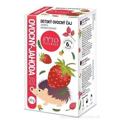 FYTOPHARMA ovocný čaj jahoda 20 x 1.5g