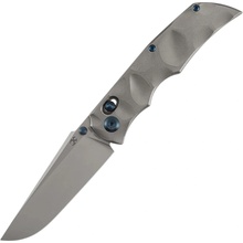 Kansept SIF Satin CPM S35VN Titanium with Dimples and Orange Peel Finish K1100V1