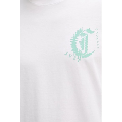 Just Cavalli Памучна тениска Just Cavalli (80OAHT26.CJ500)