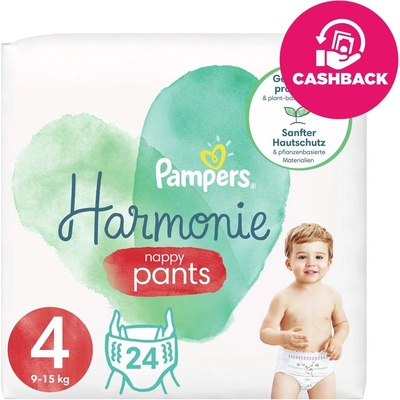 Pampers Harmonie Pants 4 24 ks