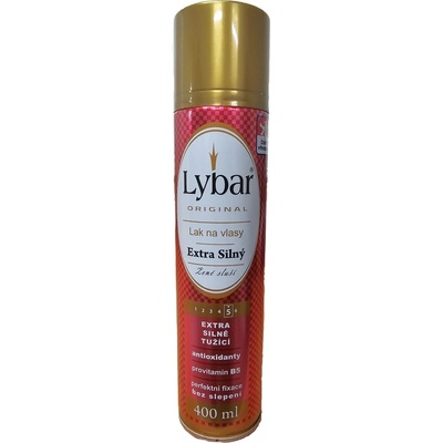 Lybar Extra silně tužící lak na vlasy 400 ml