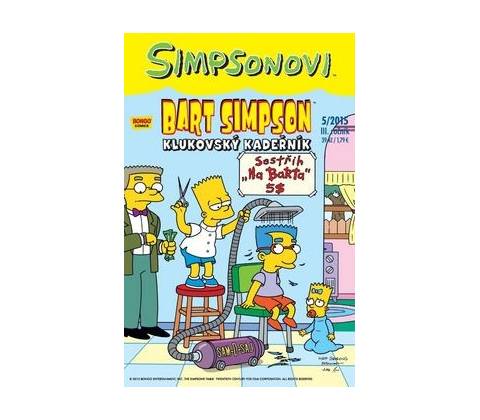 Bart Simpson Klukovský kadeřník 2015
