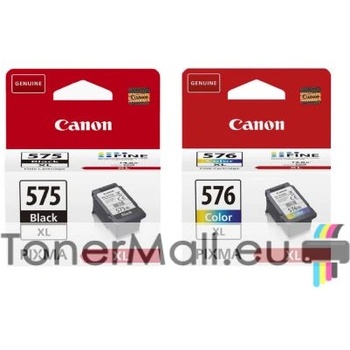 Canon Комплект 2бр. мастилени касети Canon PG-575XL Black + CL-576XL Tri-Color
