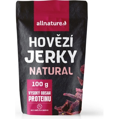 Allnature BEEF Natural Jerky 100 g